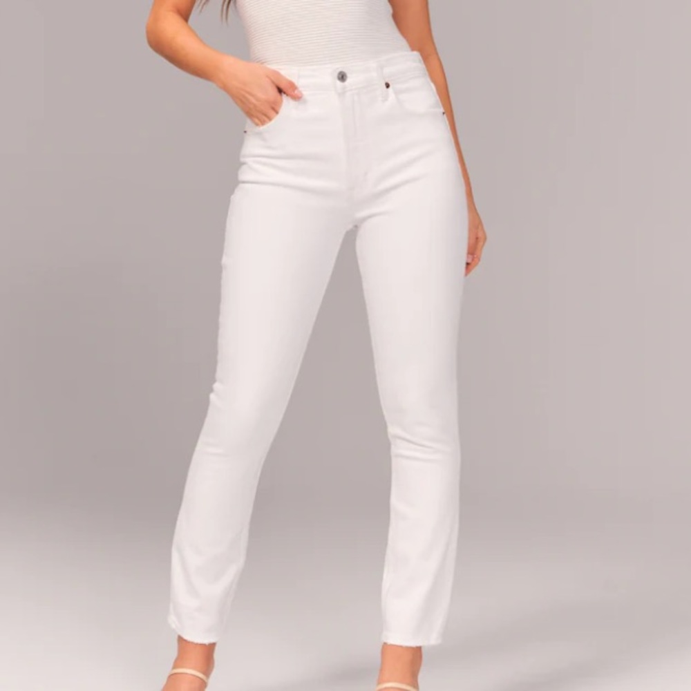 A&F Curve Love High Rise Skinny Jeans